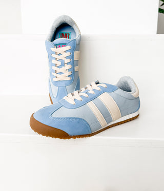 Madrid Sneaker in Light Blue - Glamourous Grace