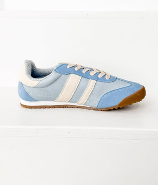 Madrid Sneaker in Light Blue - Glamourous Grace