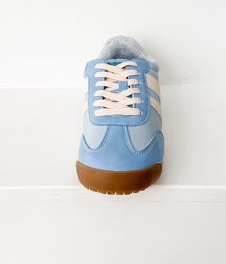 Madrid Sneaker in Light Blue - Glamourous Grace