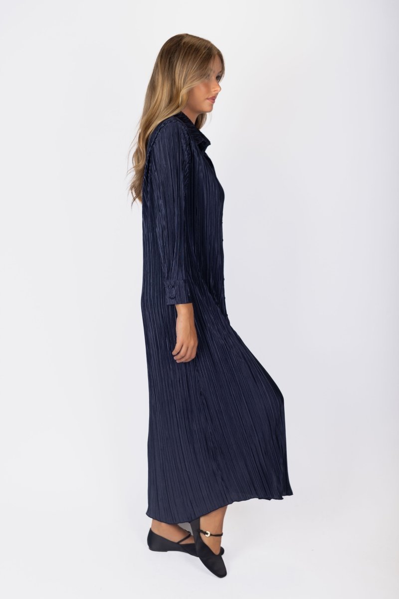 Maggie Dress (Deep Navy) - Glamourous Grace