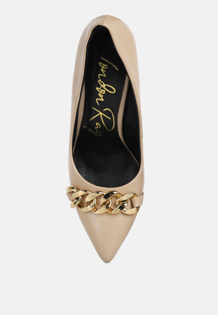 Majesty Block Heel Pumps - Glamourous Grace