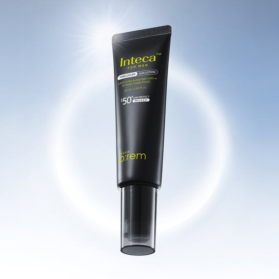 make p:rem INTECA For Men Tone Cover Sun Lotion SPF50+ PA++++ 50ml - Glamourous Grace