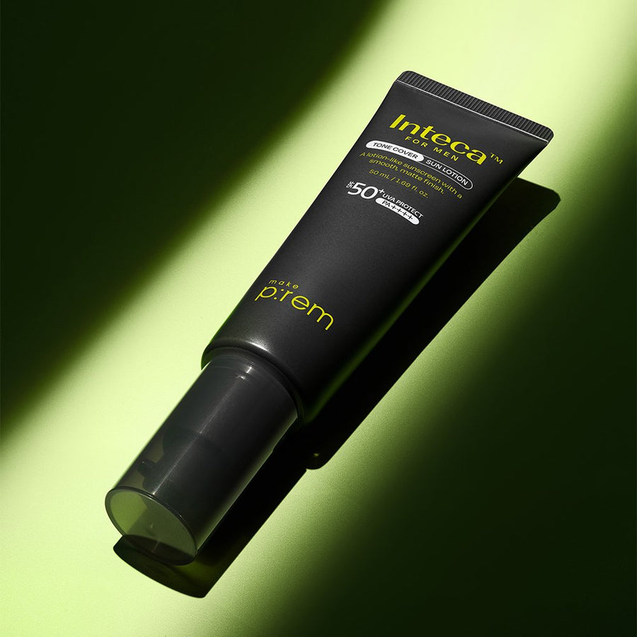 make p:rem INTECA For Men Tone Cover Sun Lotion SPF50+ PA++++ 50ml - Glamourous Grace