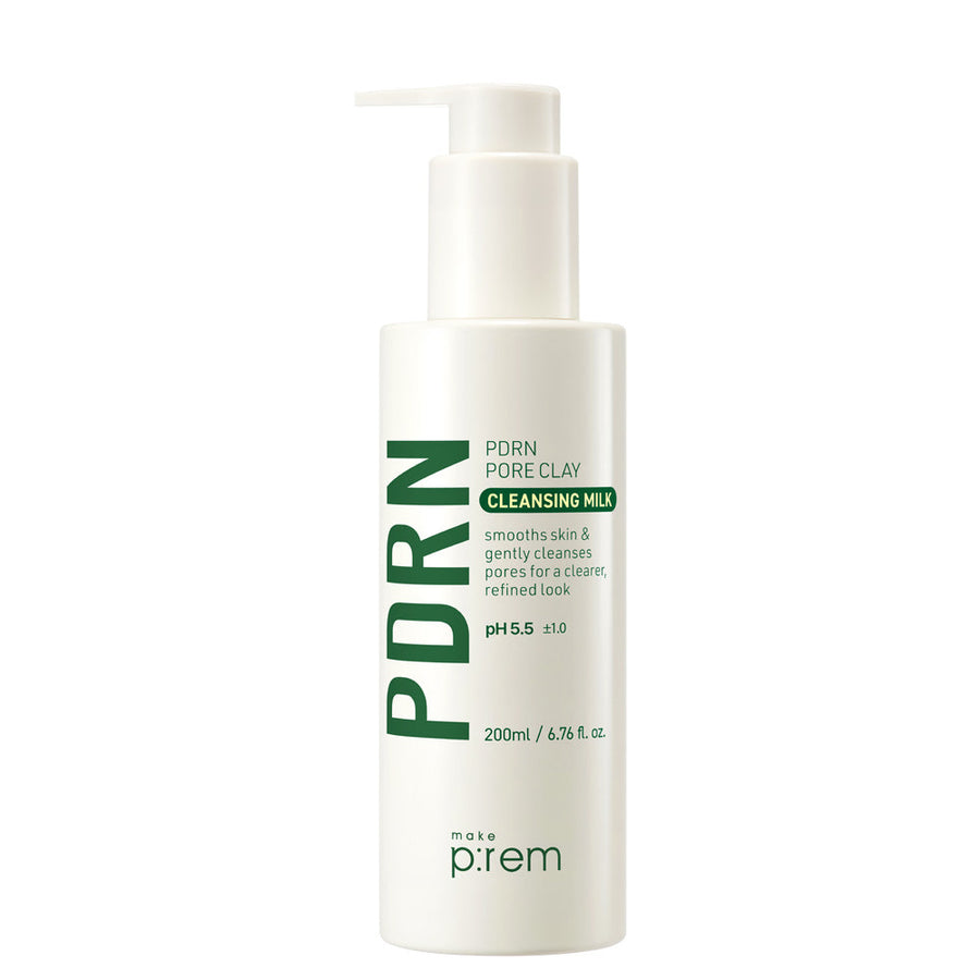 make p:rem PDRN Pore Clay Cleansing Milk 200ml - Glamourous Grace