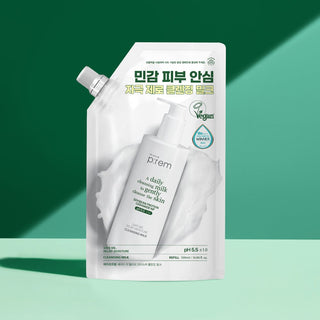 make p:rem Safe Me. Relief Moisture Cleansing Milk 500ml [Refill]