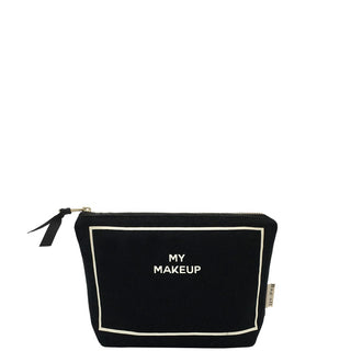My Makeup Pouch, Coated Lining – Black - Glamourous Grace