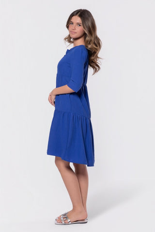 Mali Dress 38" (Royal Blue)
