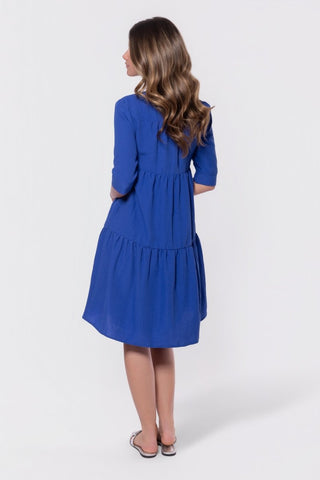 Mali Dress 38" (Royal Blue)