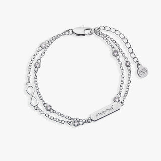 Mamá Infinity Chain Double Strand Bracelet