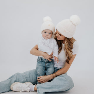 Mama Bear Fuzzy Beanie