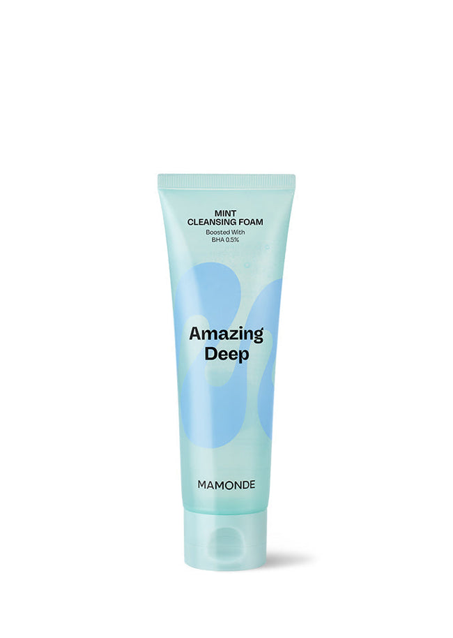 Mamonde Amazing Deep Mint Cleansing Foam 120ml - Glamourous Grace