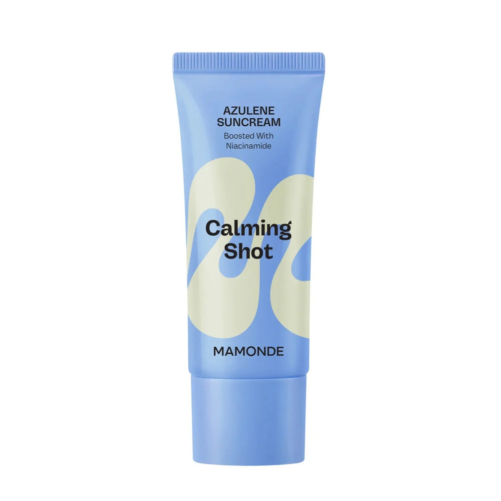 Mamonde Calming Shot Azulene Suncream SPF50+ PA++++ 35ml - Glamourous Grace