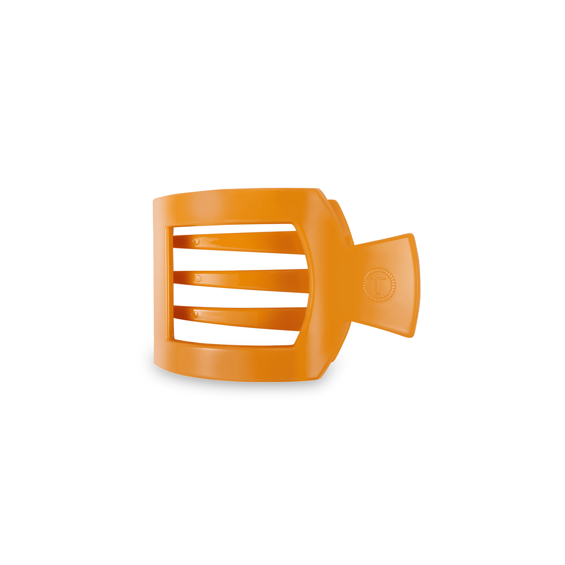 Mango for it! Small Flat Square Hair Clip - Glamourous Grace