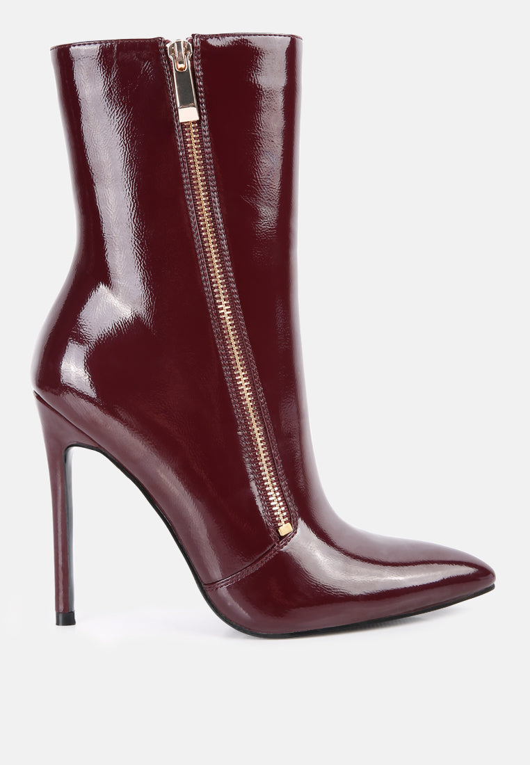Mania High Heeled Ankle Boots - Glamourous Grace