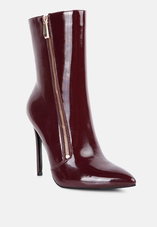 Mania High Heeled Ankle Boots - Glamourous Grace