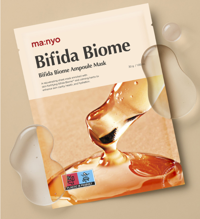 [MANYO FACTORY] Bifida Biome Ampoule Mask 30g X 10ea - Glamourous Grace