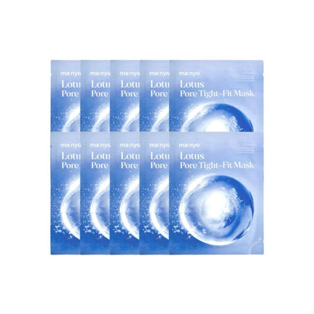 [MANYO FACTORY] Lotus Pore Tight-Fit Mask 25g X 10ea - Glamourous Grace