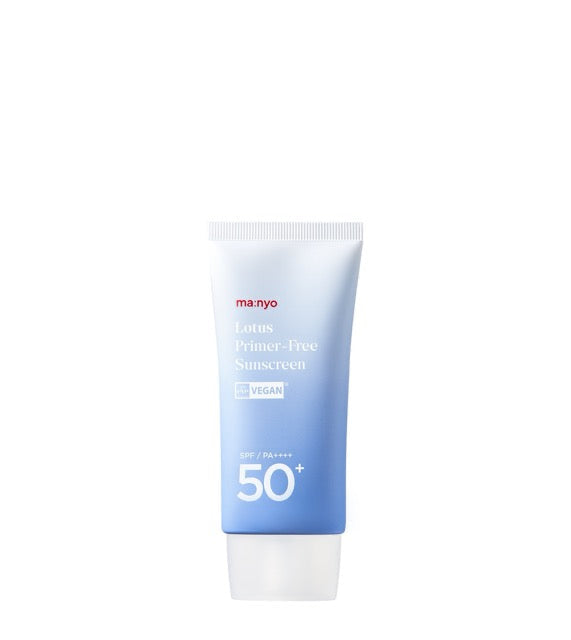 [MANYO FACTORY] Lotus Primer-Free Sunscreen SPF50+ PA++++ 50ml - Glamourous Grace