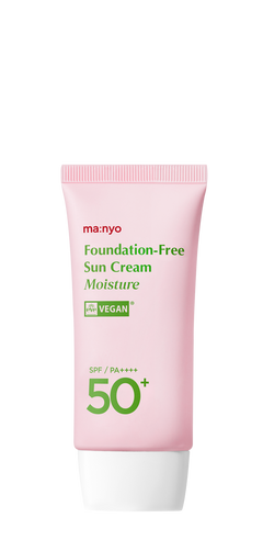 [MANYO FACTORY] ma:nyo Foundation-Free Sun Cream Moisture 50ml SPF50+ PA++++