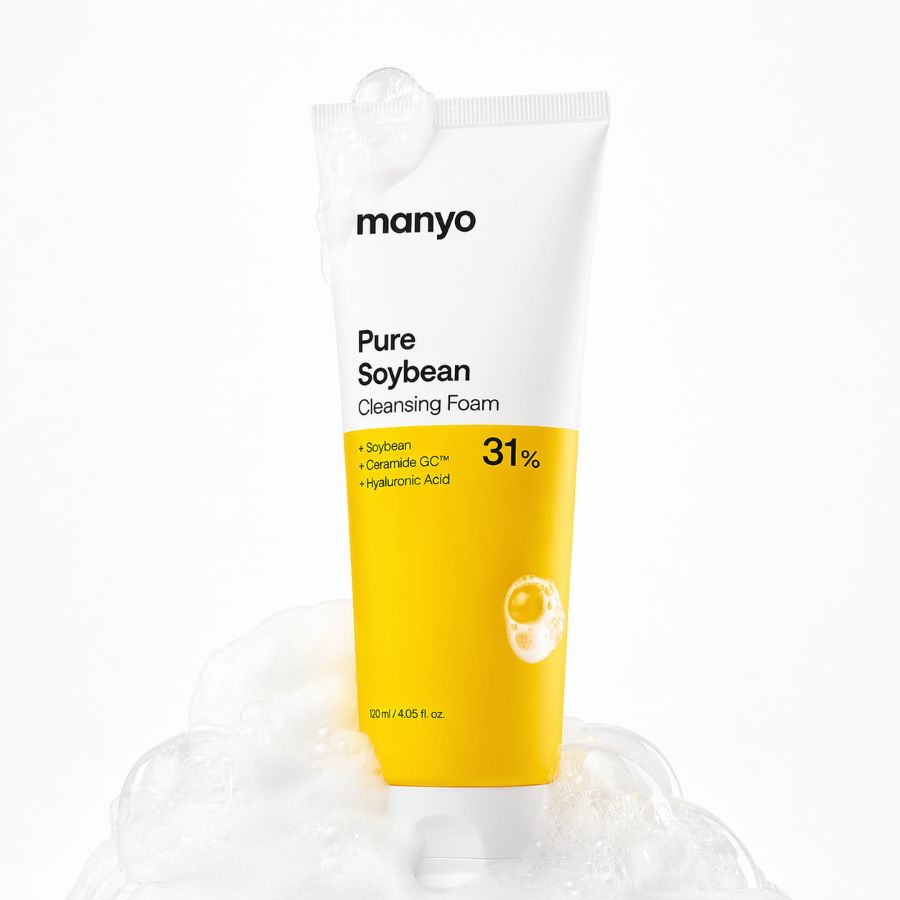 [MANYO FACTORY] Pure Soybean Cleansing Foam 120ml - Glamourous Grace