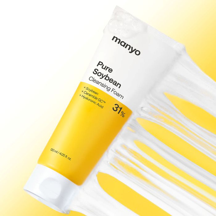[MANYO FACTORY] Pure Soybean Cleansing Foam 120ml - Glamourous Grace