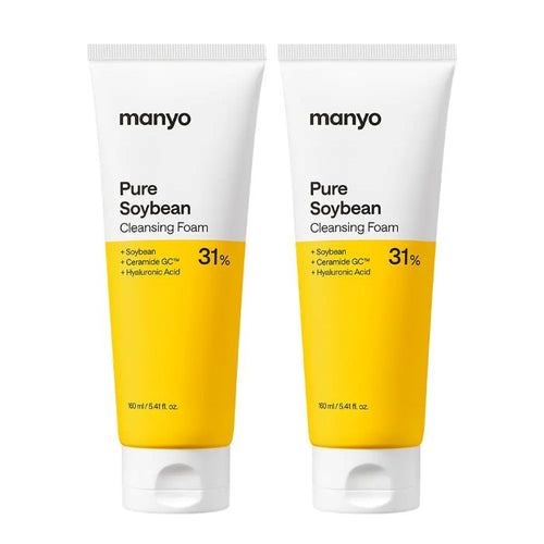 [MANYO FACTORY] Pure Soybean Cleansing Foam 160ml X 2ea - Glamourous Grace