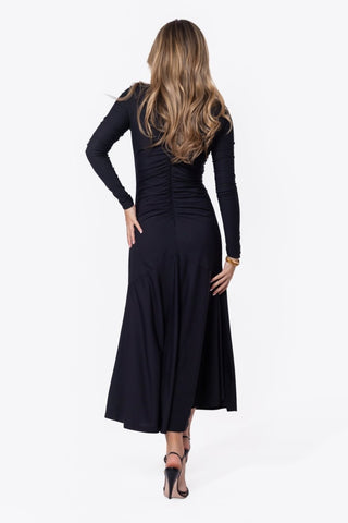 Mariella Dress (Black Solid)
