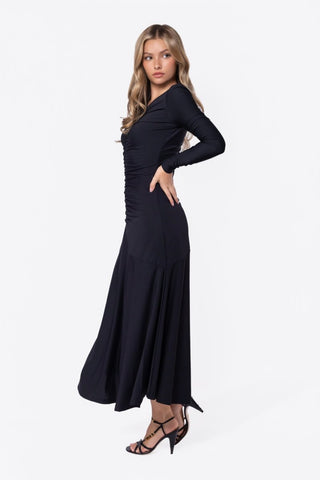 Mariella Dress (Black Solid)