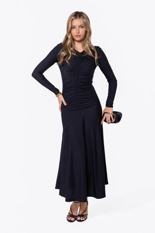 Mariella Dress (Black Solid)