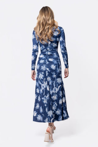 Mariella Dress (Blue Flower)