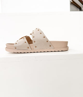 Marigold Sandal in Cream - Glamourous Grace