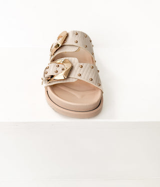 Marigold Sandal in Cream - Glamourous Grace