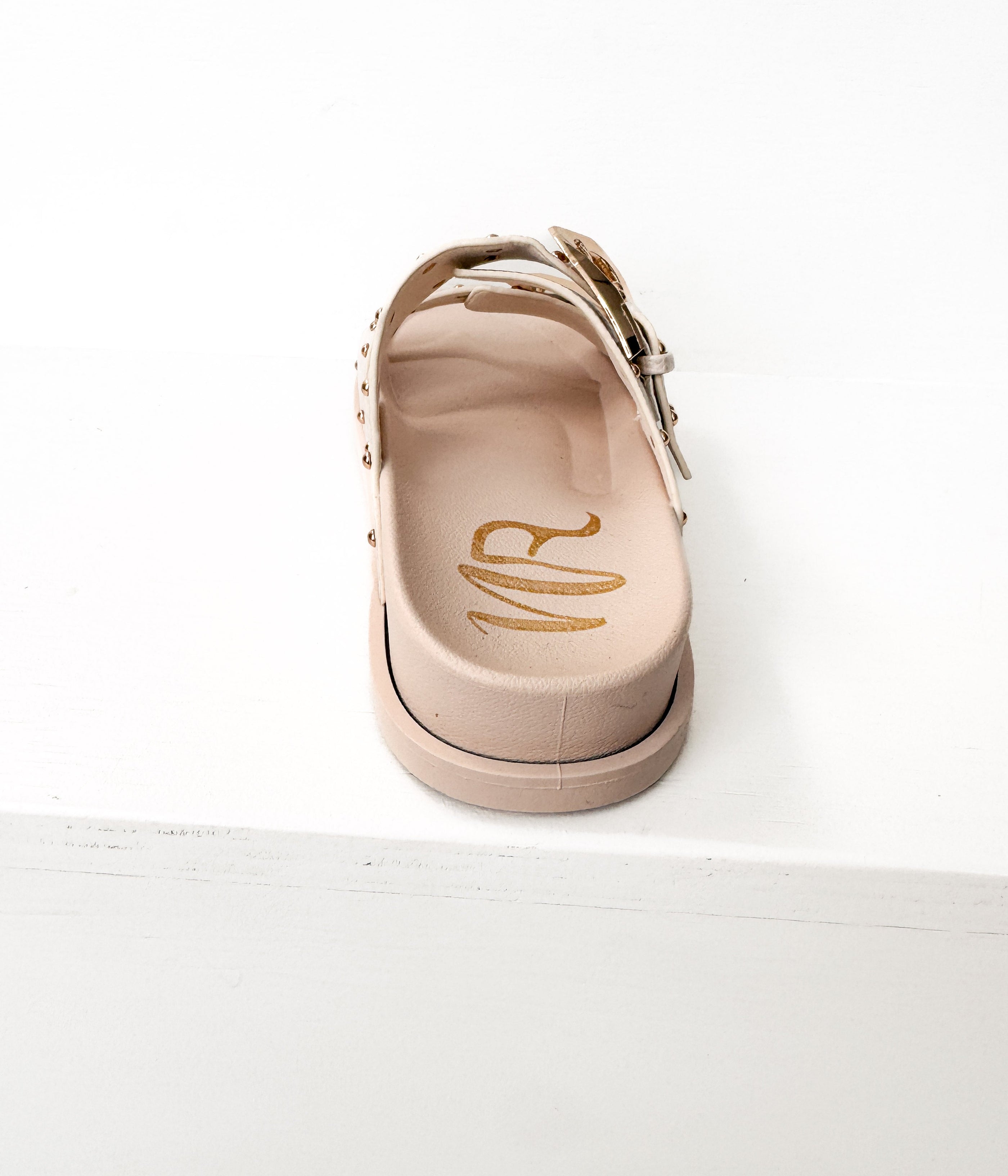 Marigold Sandal in Cream - Glamourous Grace