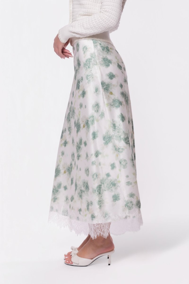 Marley Skirt (Ivory) - Glamourous Grace
