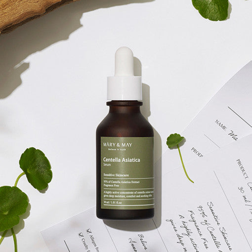 [MARY & MAY] Centella Asiatica Serum 30ml - Glamourous Grace