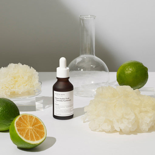 [MARY & MAY] Citrus Unshiu+Tremella Fuciformis Serum 30ml - Glamourous Grace