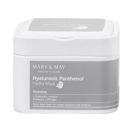 [MARY & MAY] Hyaluronic Panthenol Hydra Mask Sheets 30 Sheets - Glamourous Grace