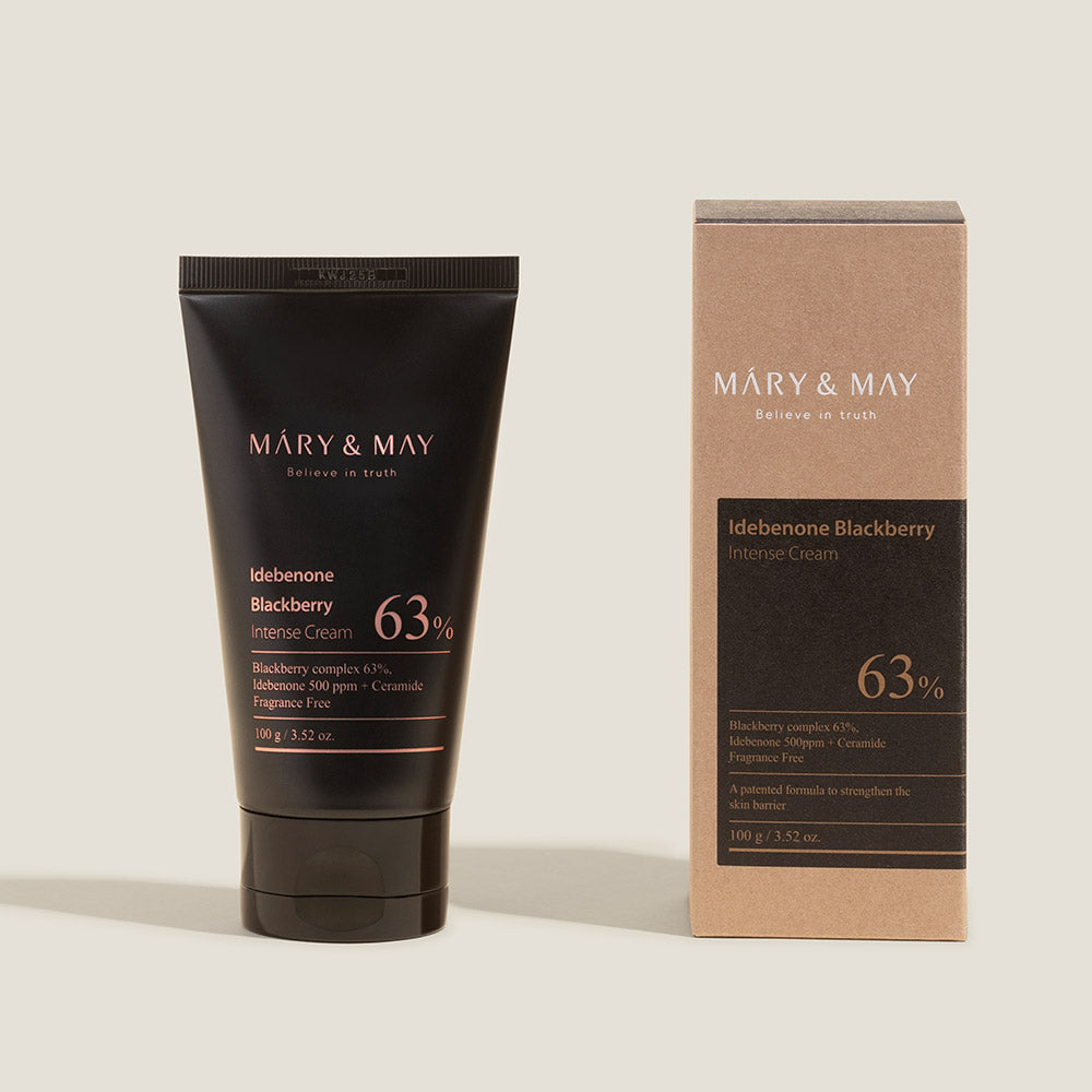 [MARY & MAY] Idebenone Blackberry Complex Intense Cream 100g - Glamourous Grace