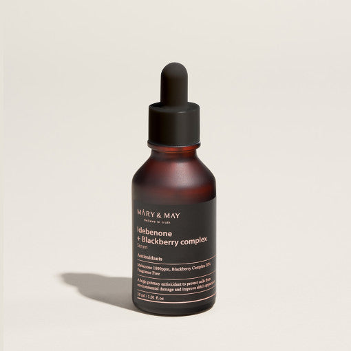 [MARY & MAY] Idebenone + Blackberry Complex Serum 30ml - Glamourous Grace