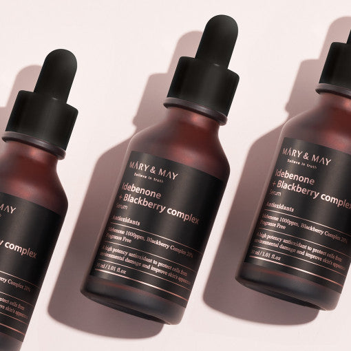 [MARY & MAY] Idebenone + Blackberry Complex Serum 30ml - Glamourous Grace