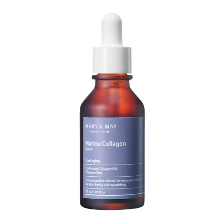 [MARY & MAY] Marine Collagen Serum 30ml - Glamourous Grace