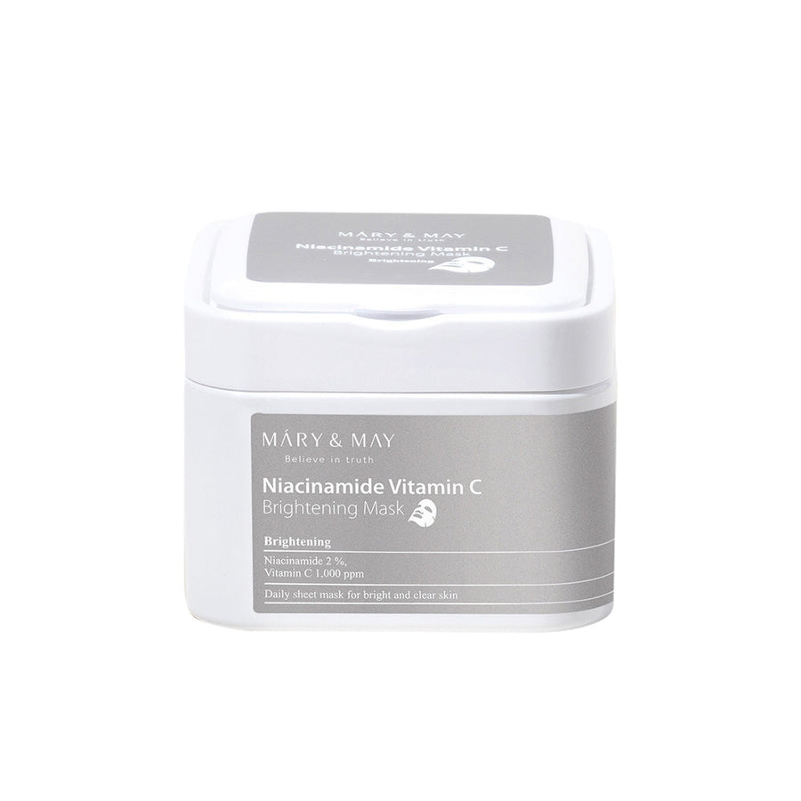 [MARY & MAY] Niacinamide Vitamin C Brightening Mask 400g (30ea)