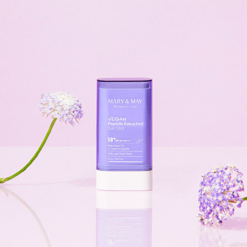 [MARY & MAY] Peptide Bakuchiol Sun Stick SPF50+ PA++++ 18g - Glamourous Grace