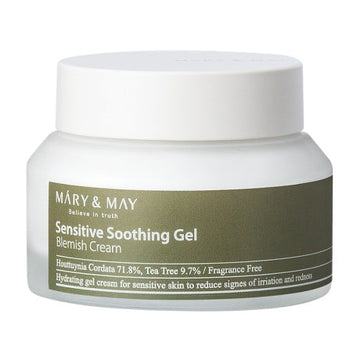[MARY & MAY] Sensitive Soothing Gel Blemish Cream 70ml - Glamourous Grace