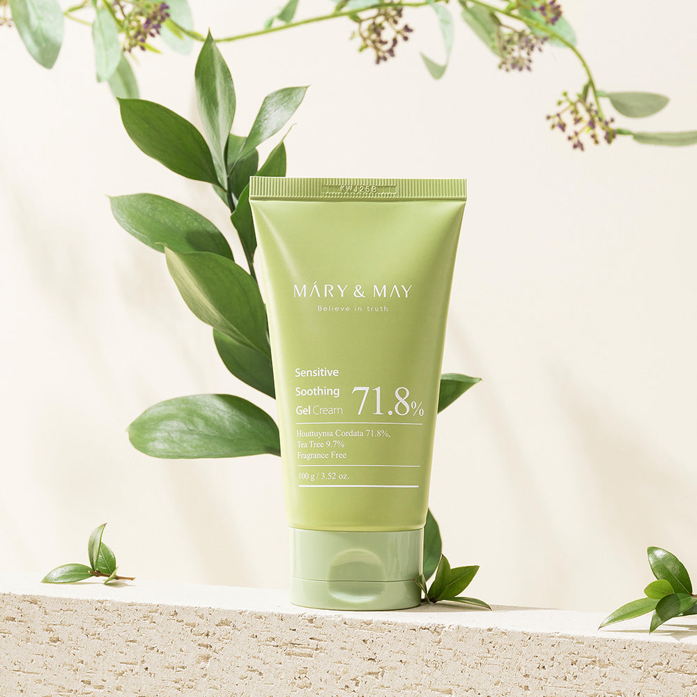 [MARY & MAY] Sensitive Soothing Gel Cream 100g - Glamourous Grace