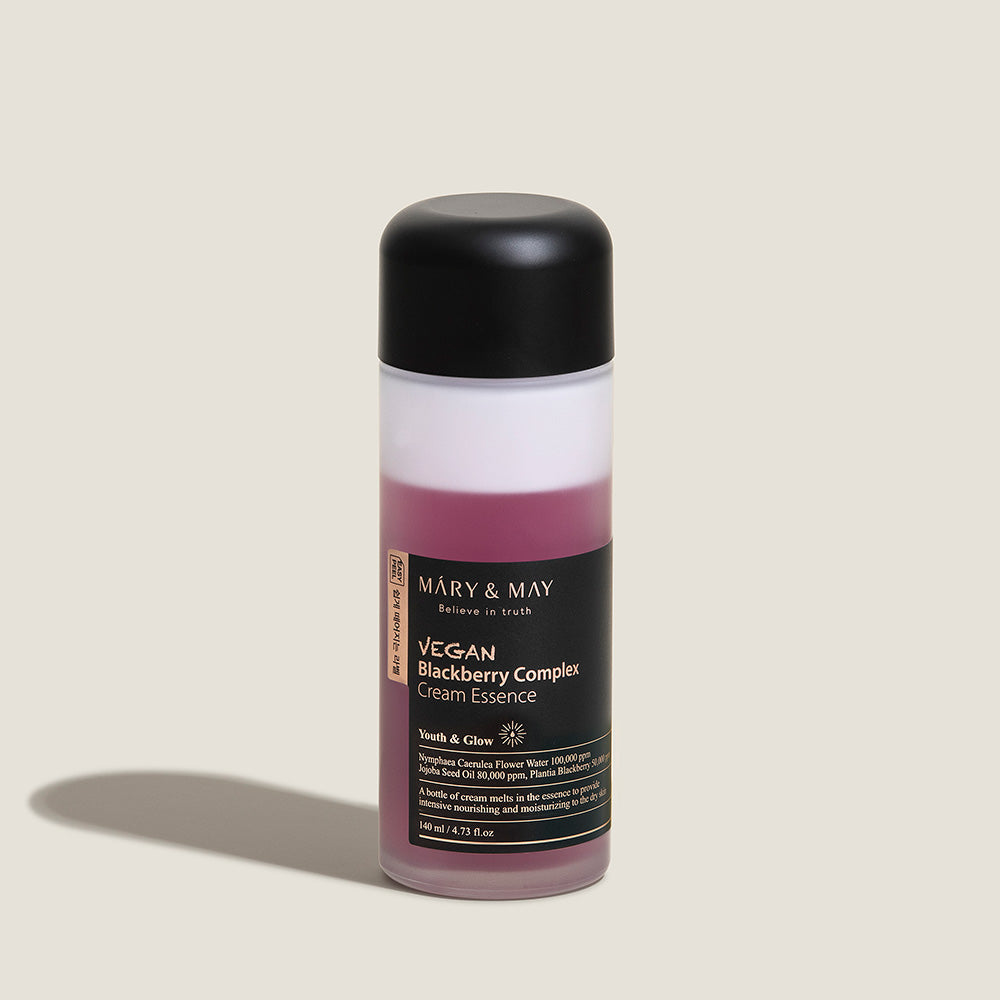 [MARY & MAY] Vegan Blackberry Complex Cream Essence 140ml - Glamourous Grace