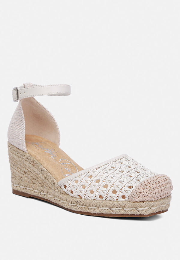 Mason Pin Buckle Wedge Heel Espradilles - Glamourous Grace