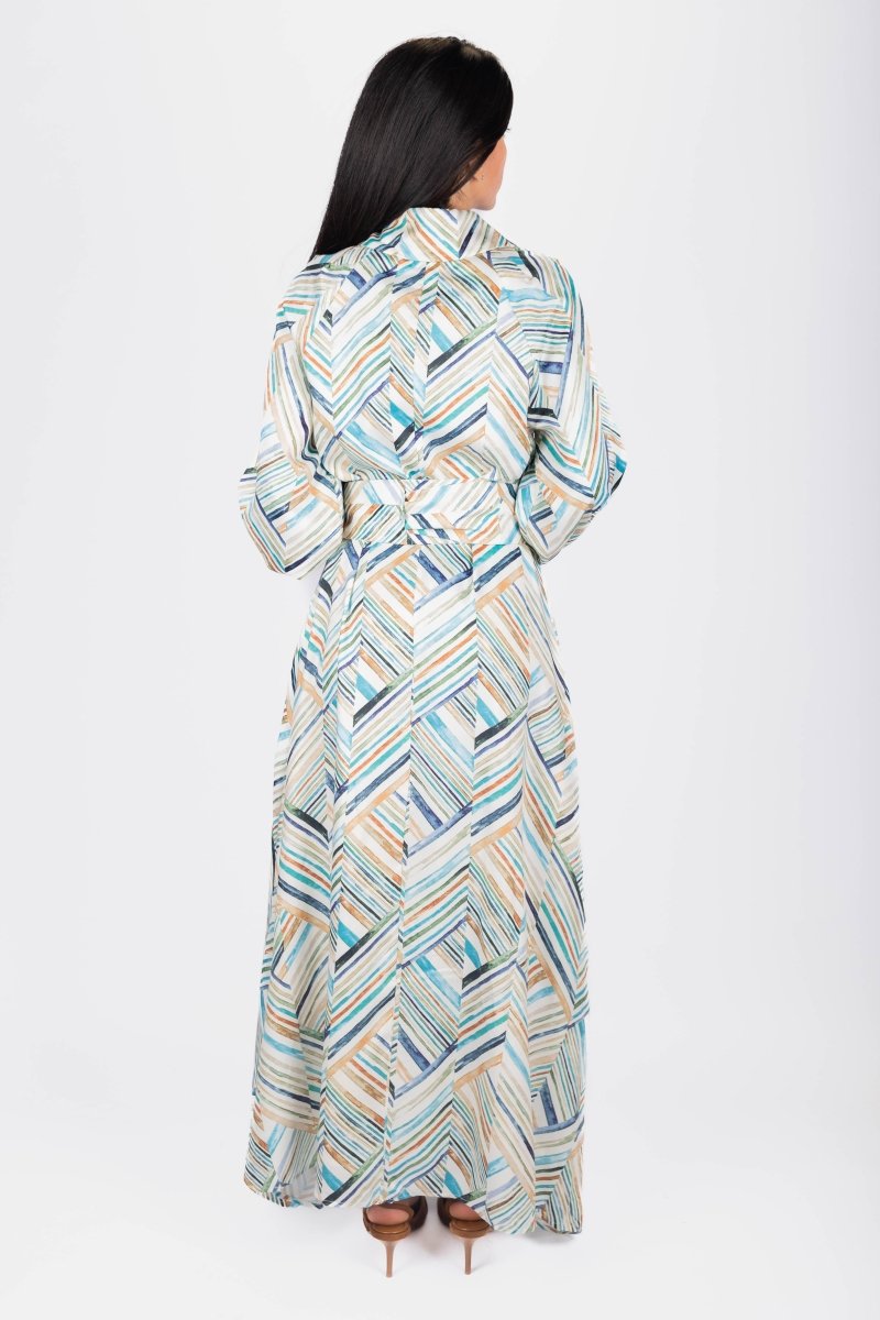 Mavis Dress 53" (Multi) - Glamourous Grace