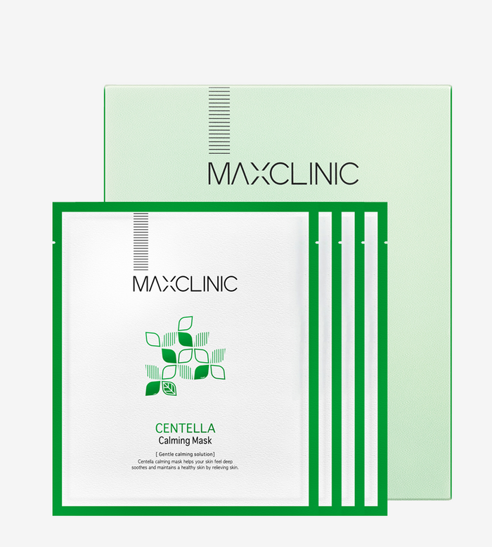 MAXCLINIC Centella Calming Mask 23g X 4ea - Glamourous Grace