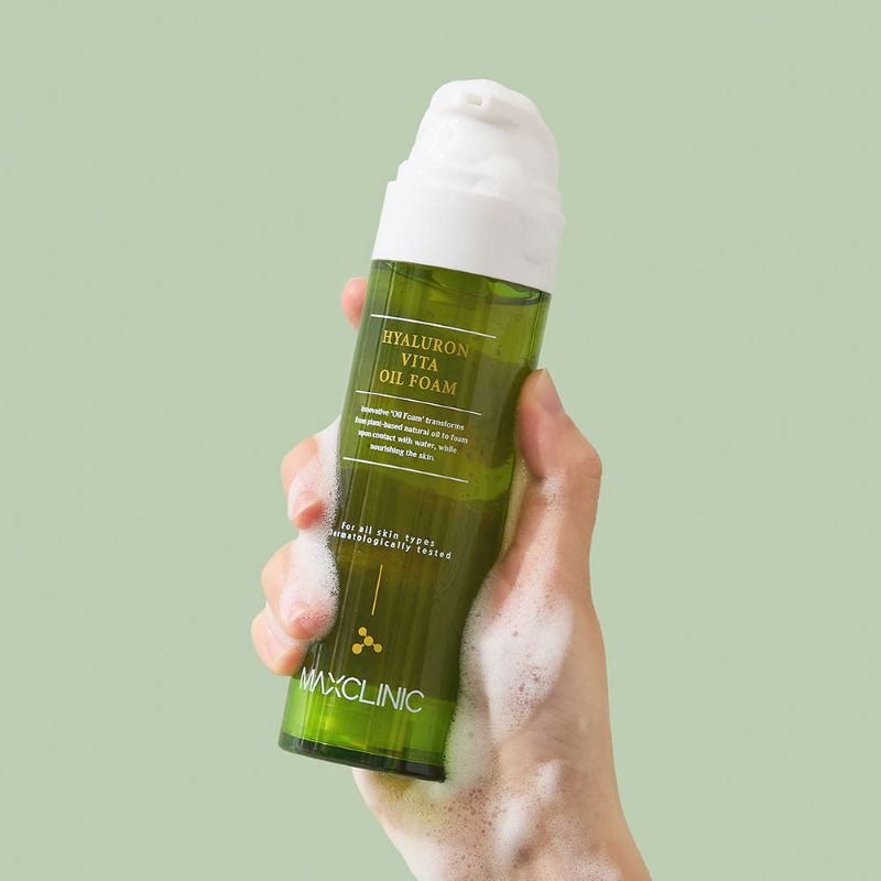 MAXCLINIC Hyaluron Vita Oil Foam 110g - Glamourous Grace